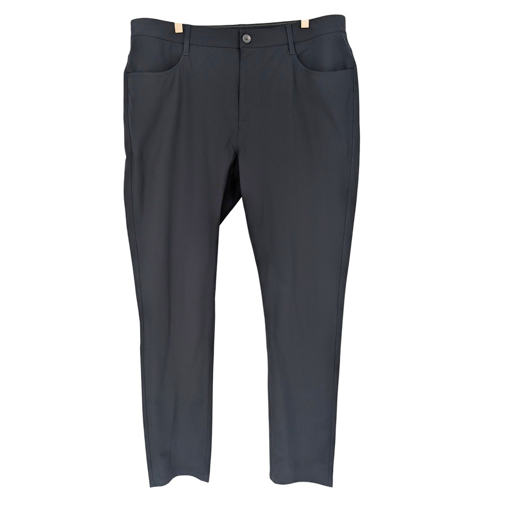 Vuori Meta Pant Mens 36 Black 5-Pocket Tech Performance Trousers V430 Athleisure